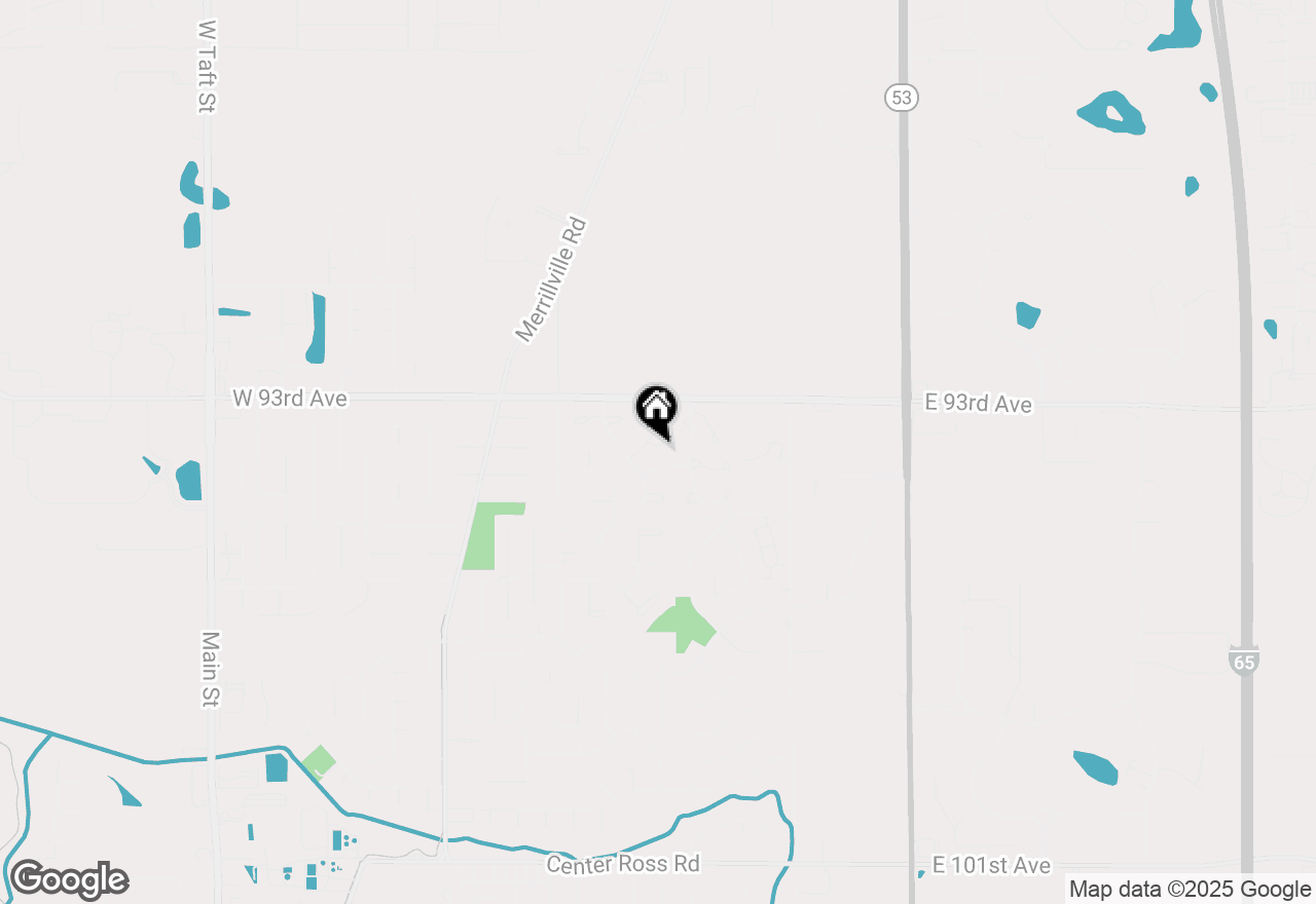 Map of 1356 W 94th Court, Crown Point, IN 46307