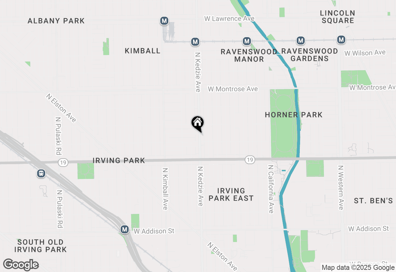 Map of 4118 N Kedzie Avenue, Chicago, IL 60618