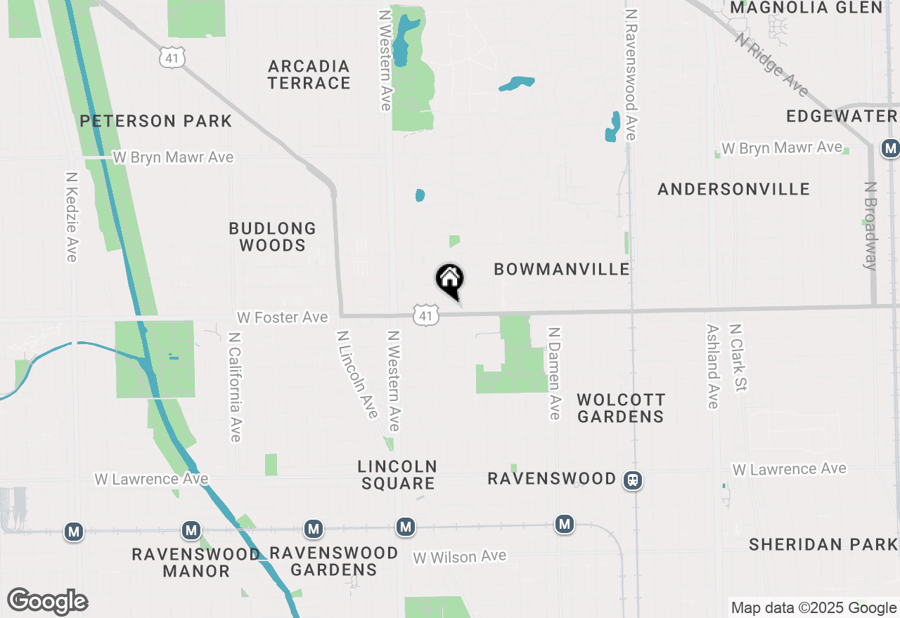 Map of 2234 W Foster Avenue, Chicago, IL 60625