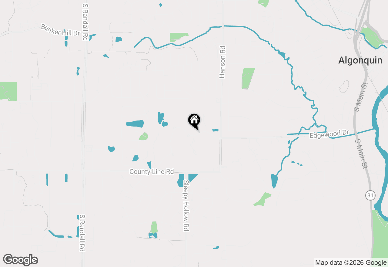 Map of 1621 Glengarry Court #1621, Algonquin, IL 60102
