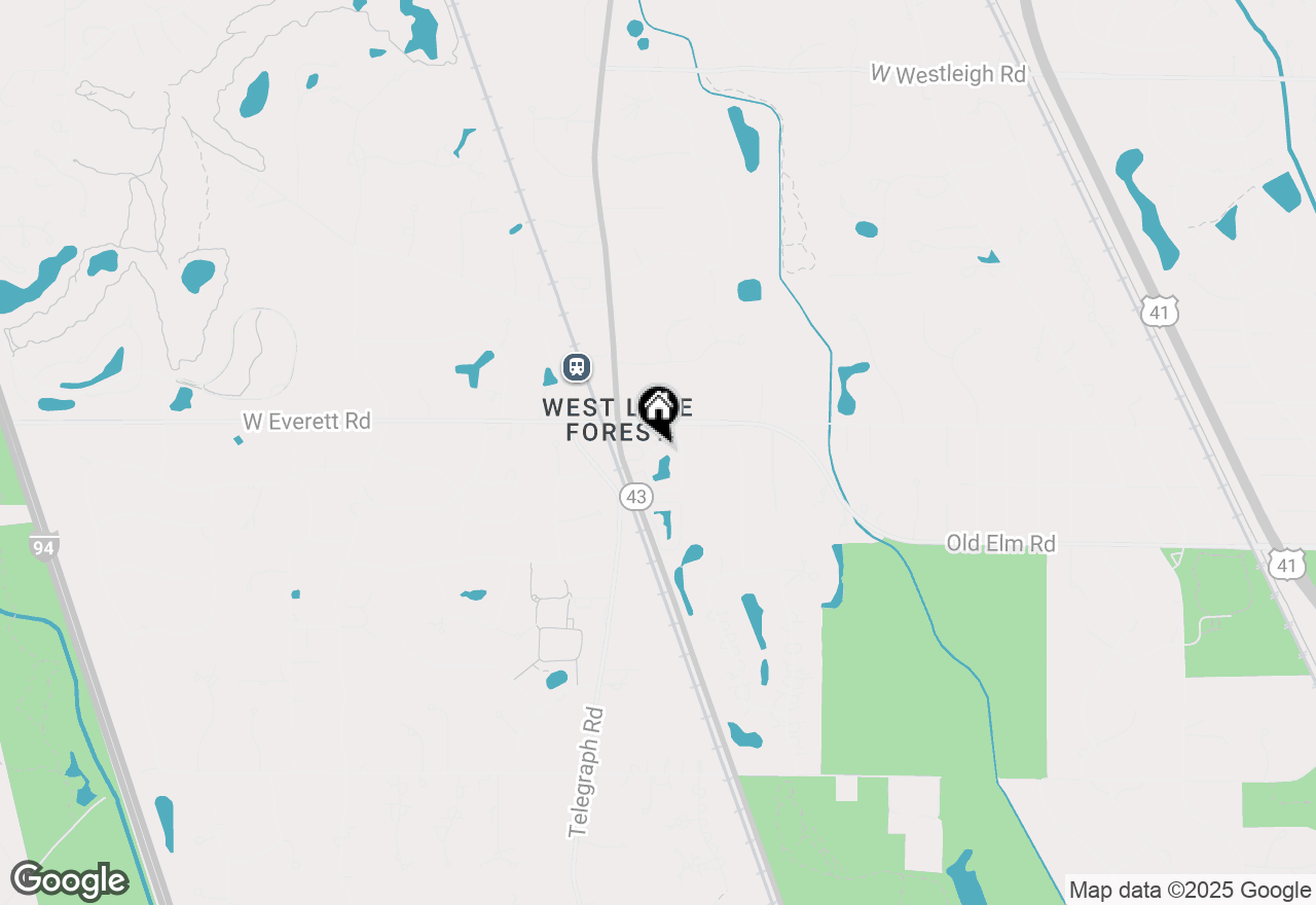 Map of 1049 Mar Lane Drive, Lake Forest, IL 60045