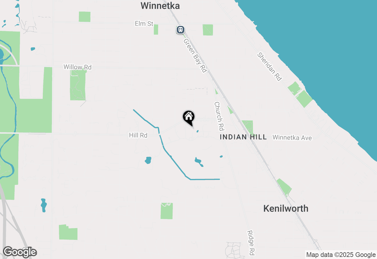 Map of 3 Golf Lane, Winnetka, IL 60093