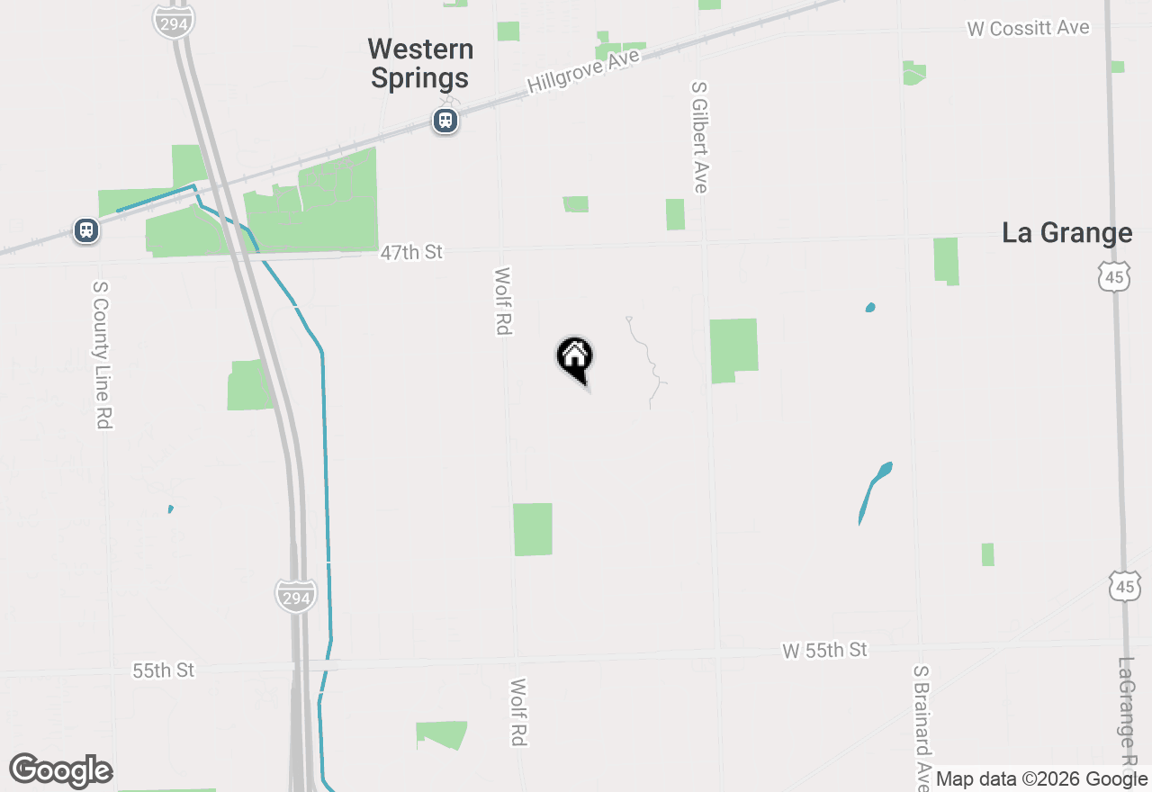 Map of 651 Courtland Circle, Western Springs, IL 60558