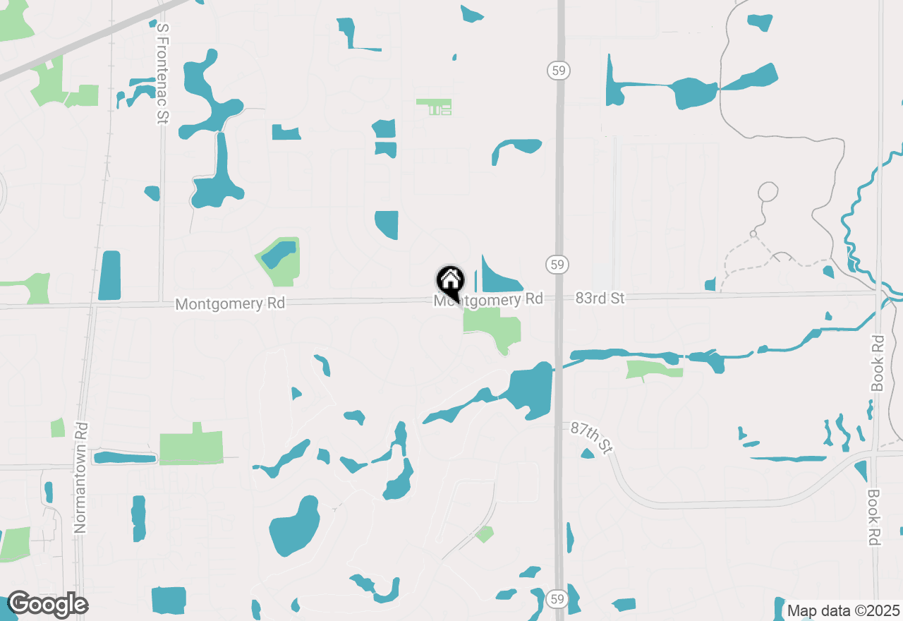 Map of 4240 Kingshill Circle, Naperville, IL 60564