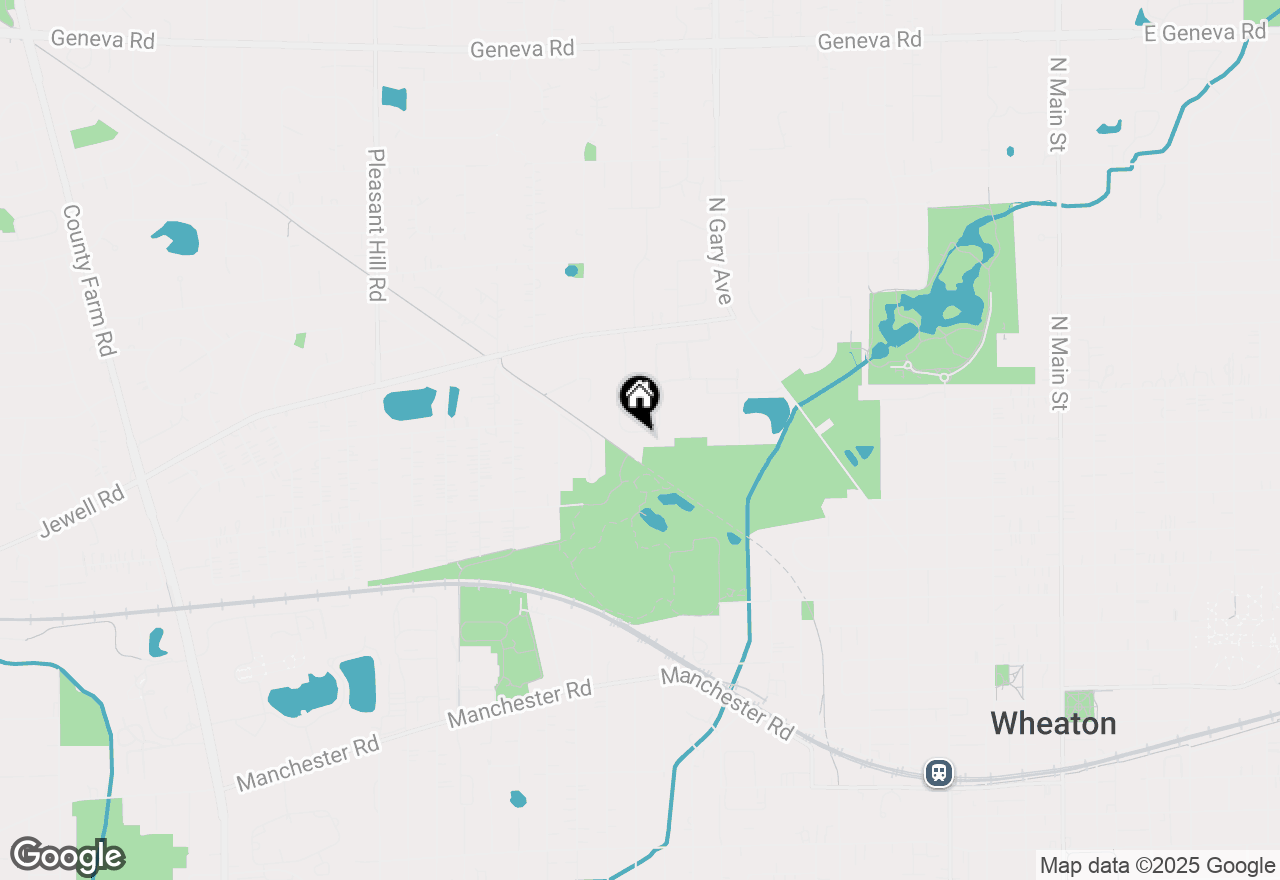 Map of 1230 Champion Forest Court, Wheaton, IL 60187