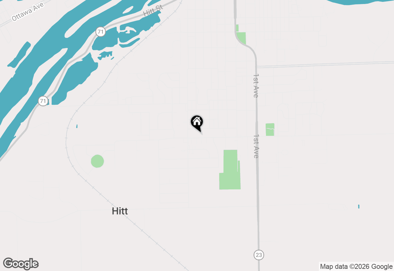 Map of 406 W Mckinley Road, Ottawa, IL 61350