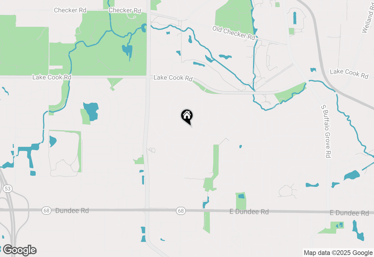 Map of 329 Timber Hill Road, Buffalo Grove, IL 60089