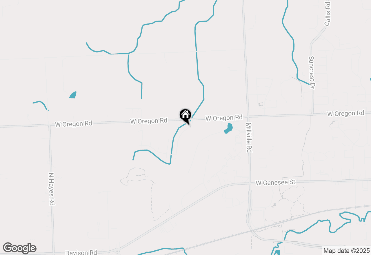 Map of 417 Mansfield Drive, Lapeer, MI 48446