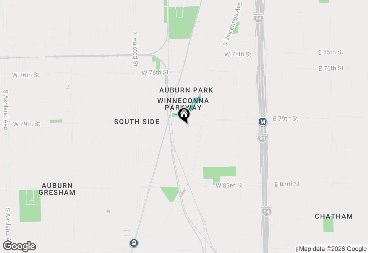 Map of 7916 S Normal Avenue, Chicago, IL 60620