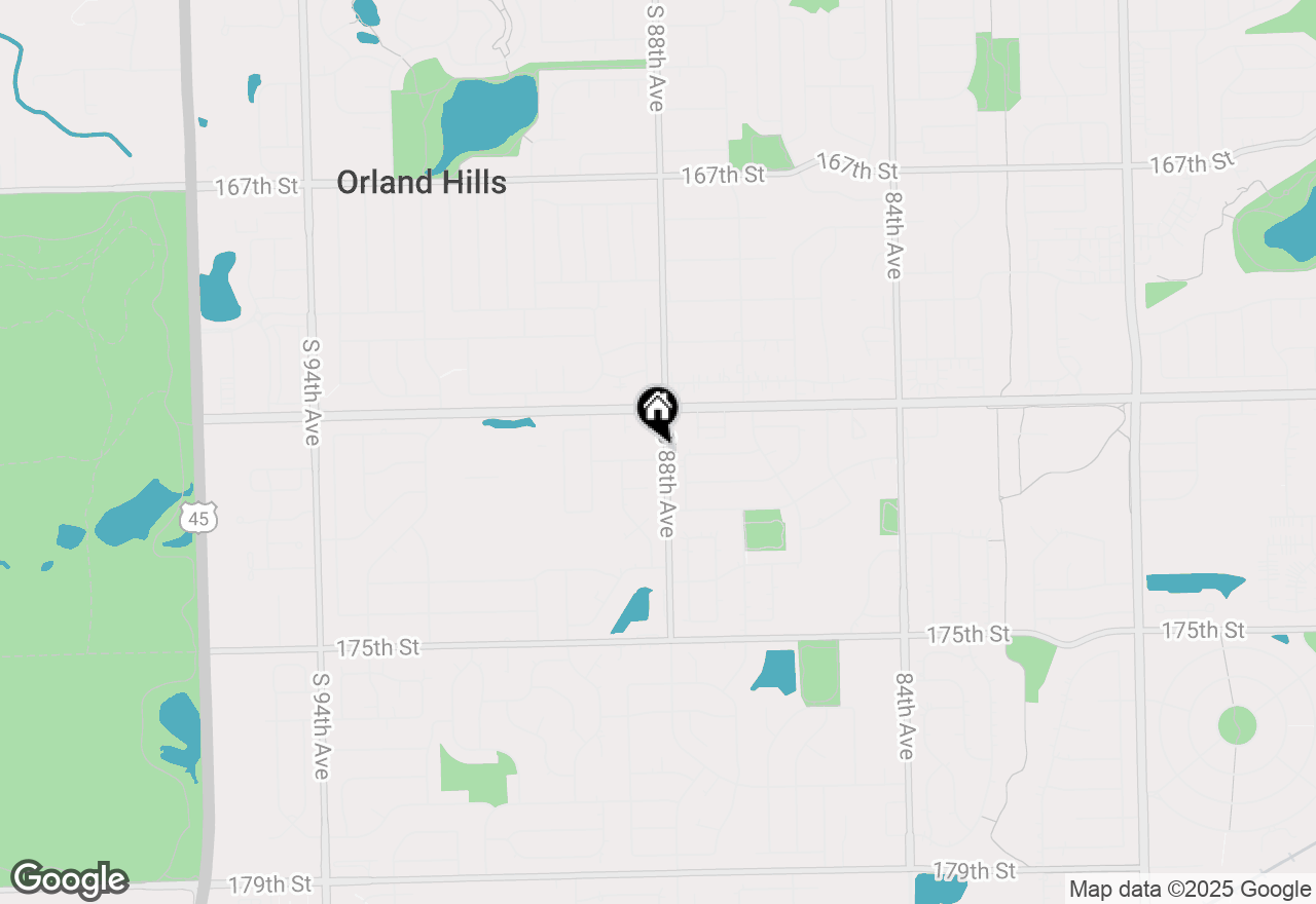 Map of 8800 172nd Street, Tinley Park, IL 60487