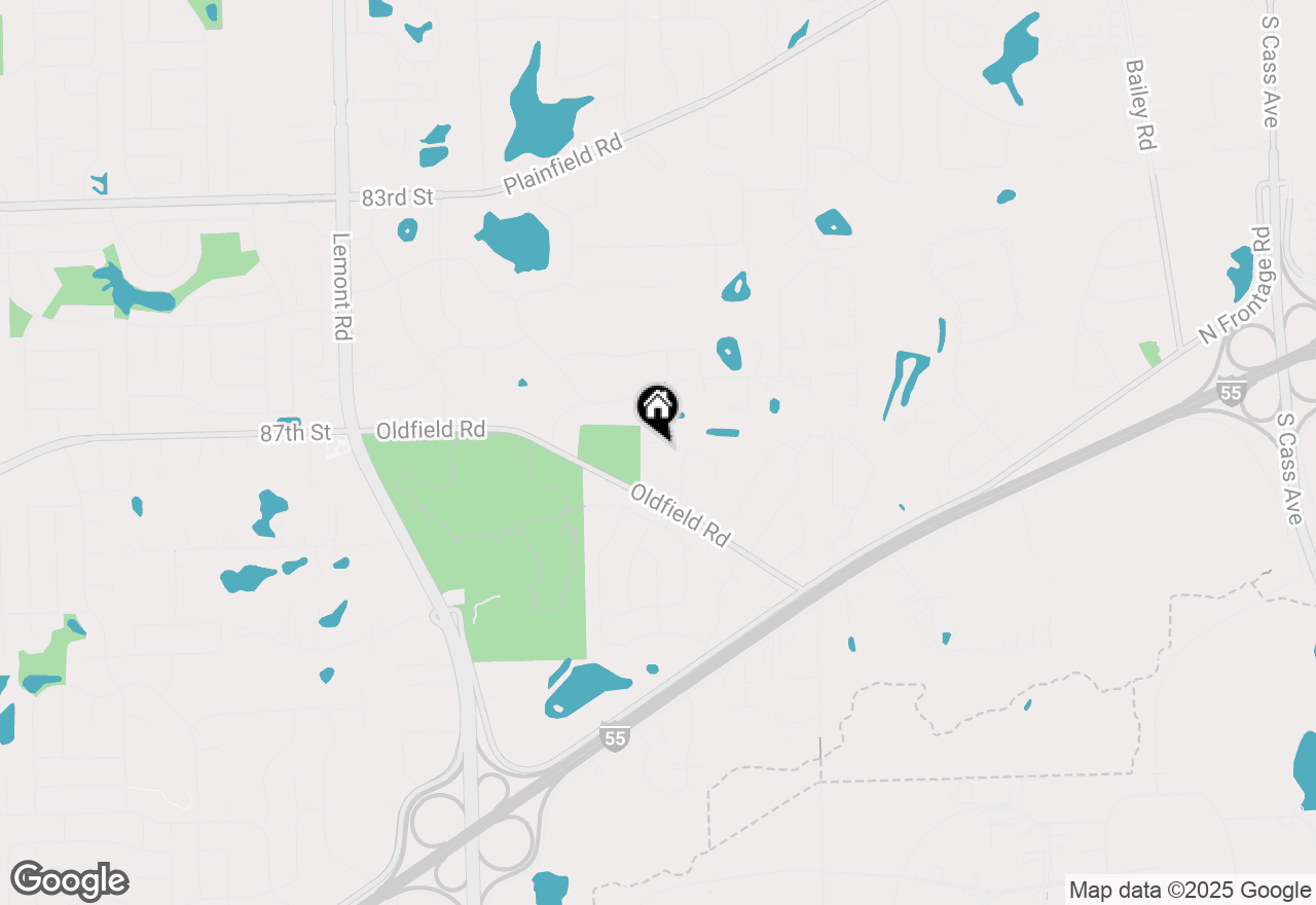 Map of 2221 Donegal Drive, Darien, IL 60561