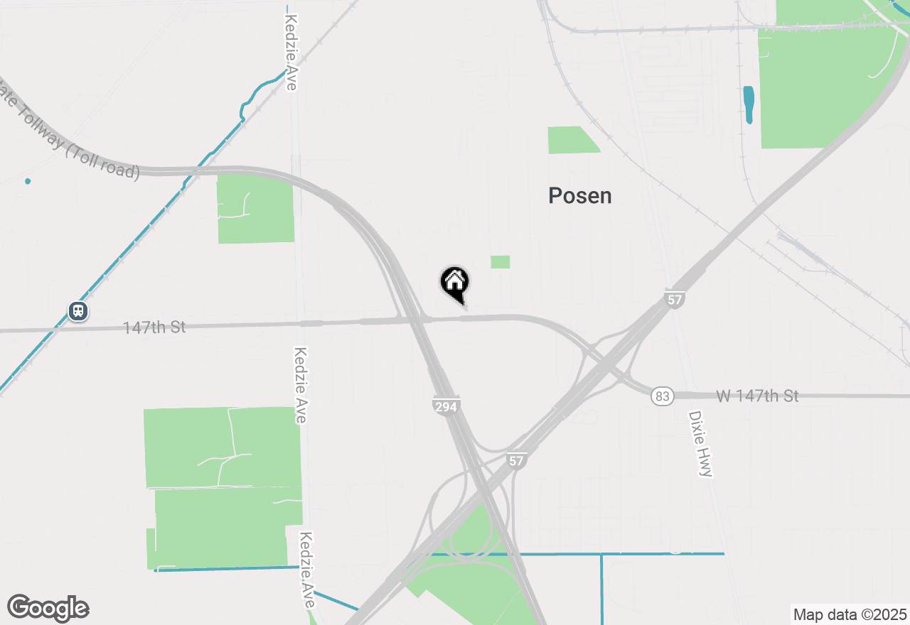 Map of 2800 W 147th Street, Posen, IL 60469