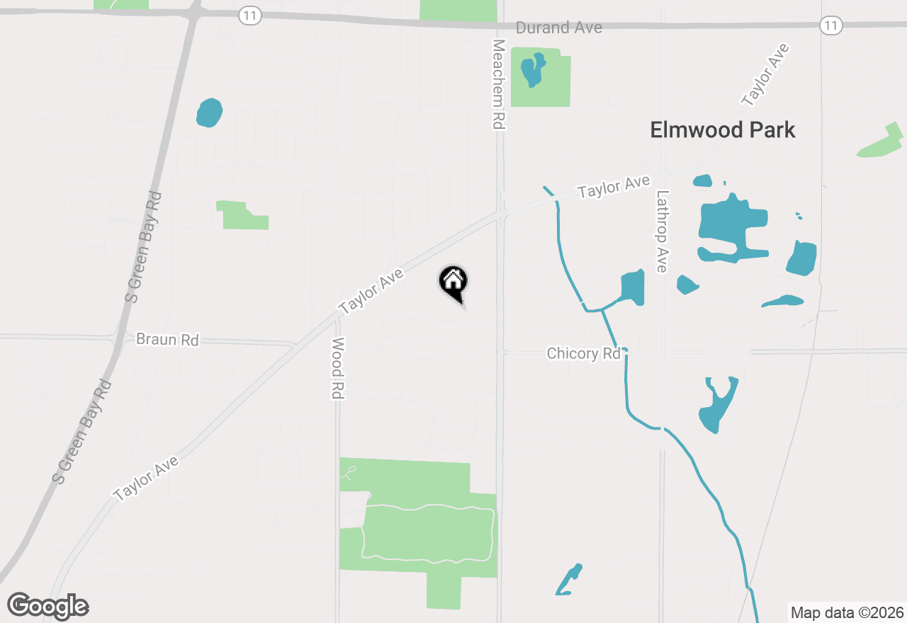 Map of 4740 St Regis Dr, Mount Pleasant, WI 53403
