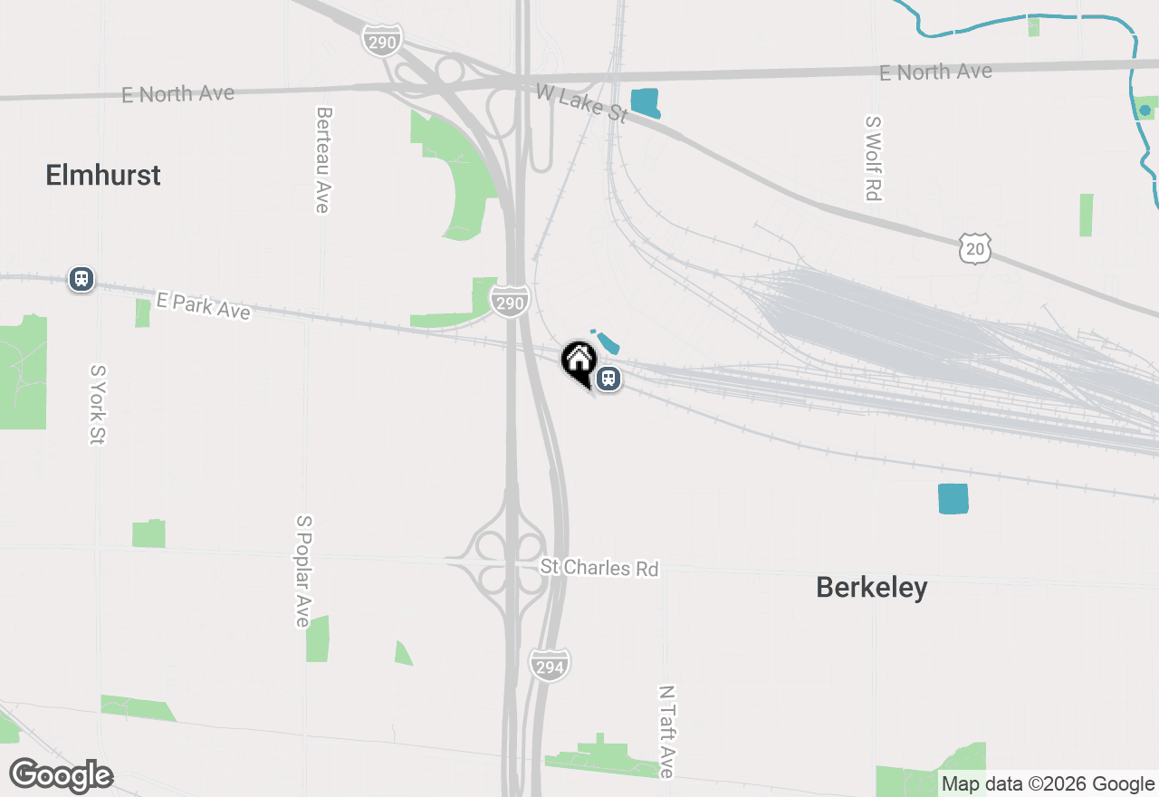 Map of 5937 Park Avenue, Berkeley, IL 60163