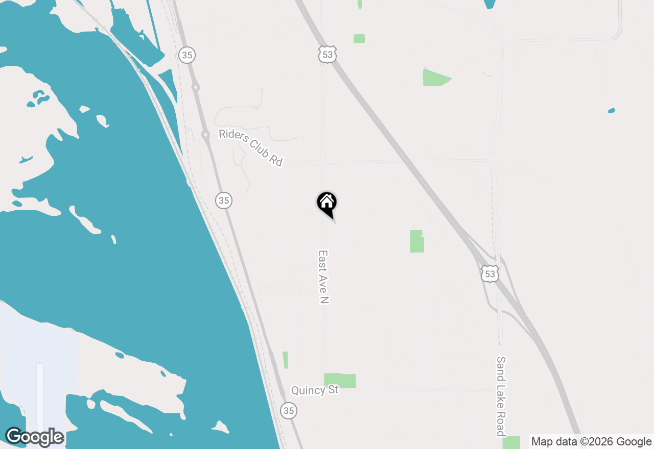 Map of 1124 East Ave N, Onalaska, WI 54650