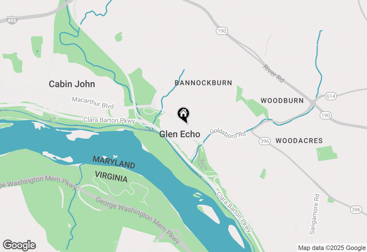 Map of 6200 Vorlich Lane, Bethesda, MD 20816