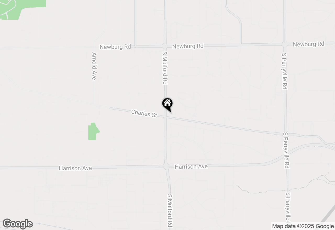 Map of 6016 Charles Street, Rockford, IL 61108