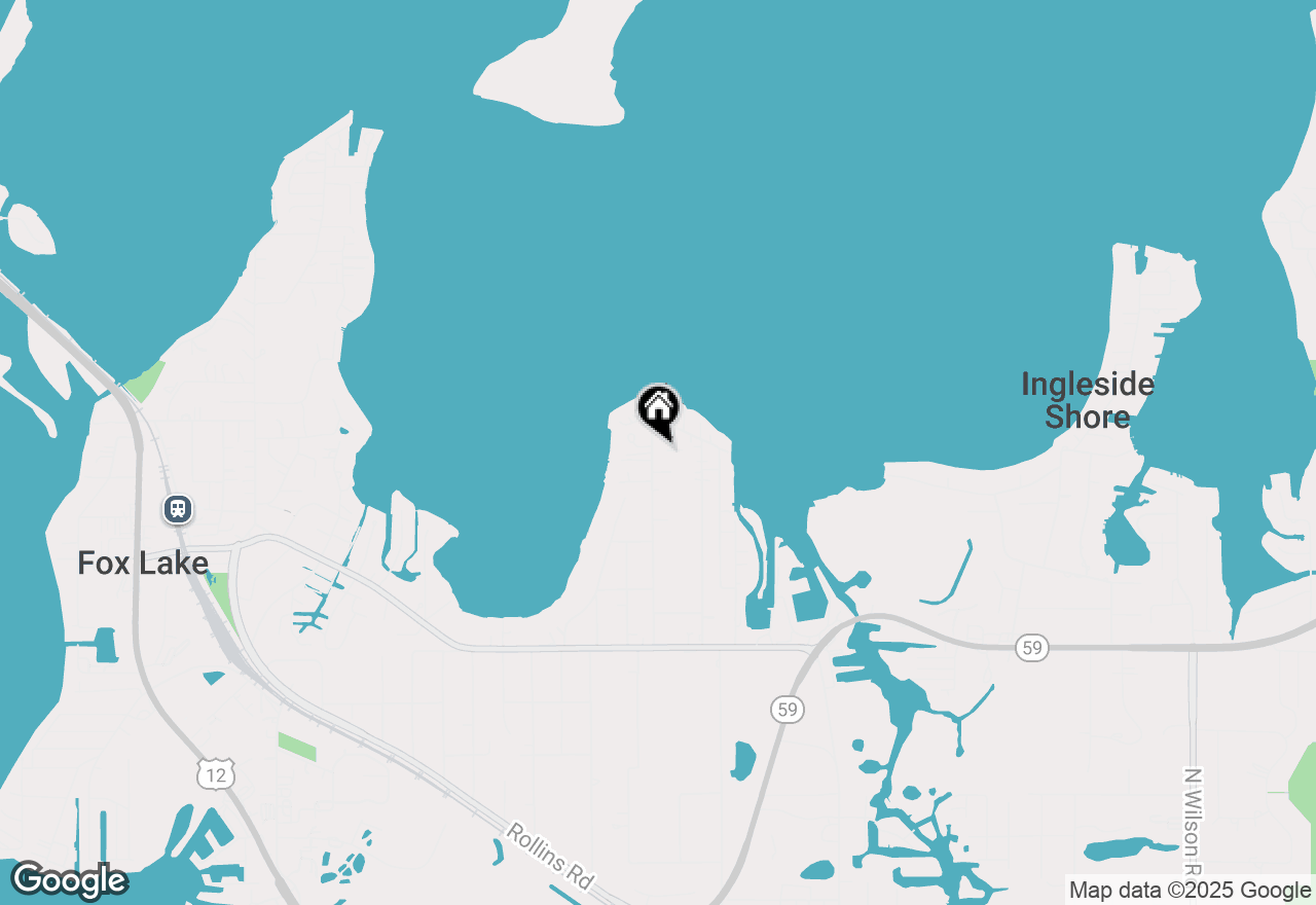 Map of 91 Lippincott Road, Fox Lake, IL 60020