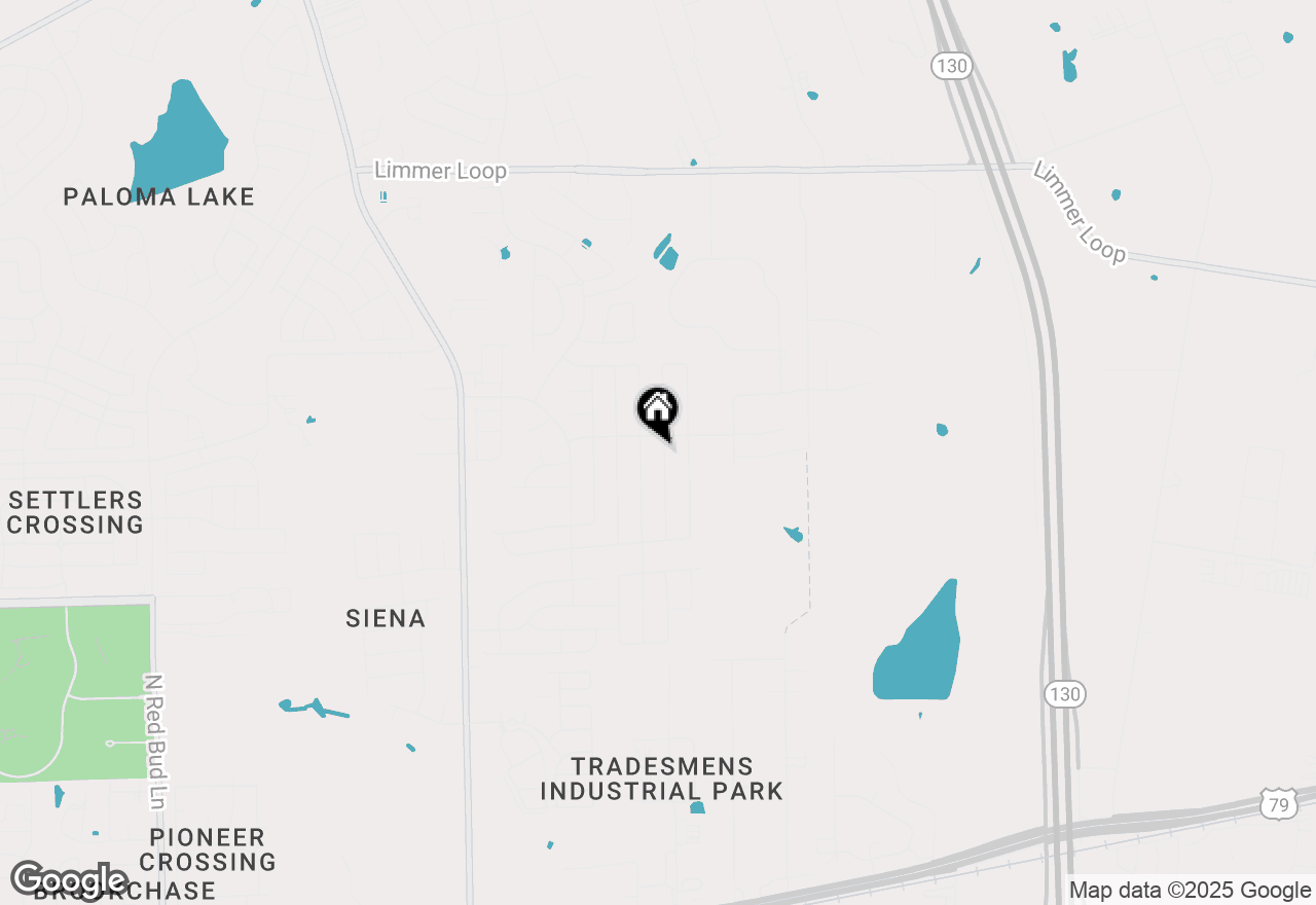 Map of 8012 Gato Ln, Round Rock, TX 78665