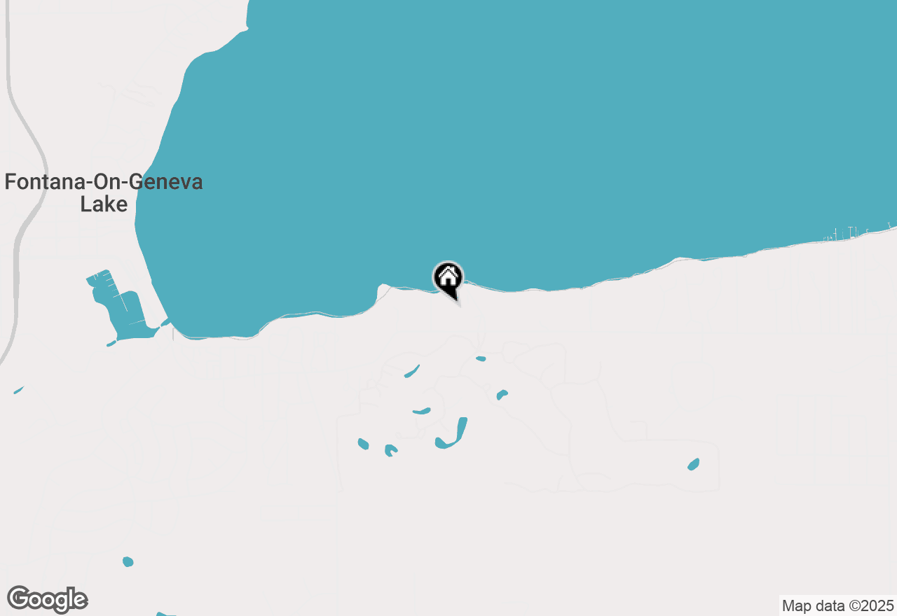 Map of 776 S Lakeshore Dr #R, Fontana, WI 53125