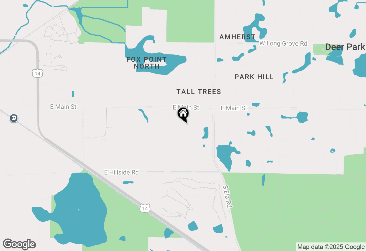 Map of 202 Heath Court, Barrington, IL 60010