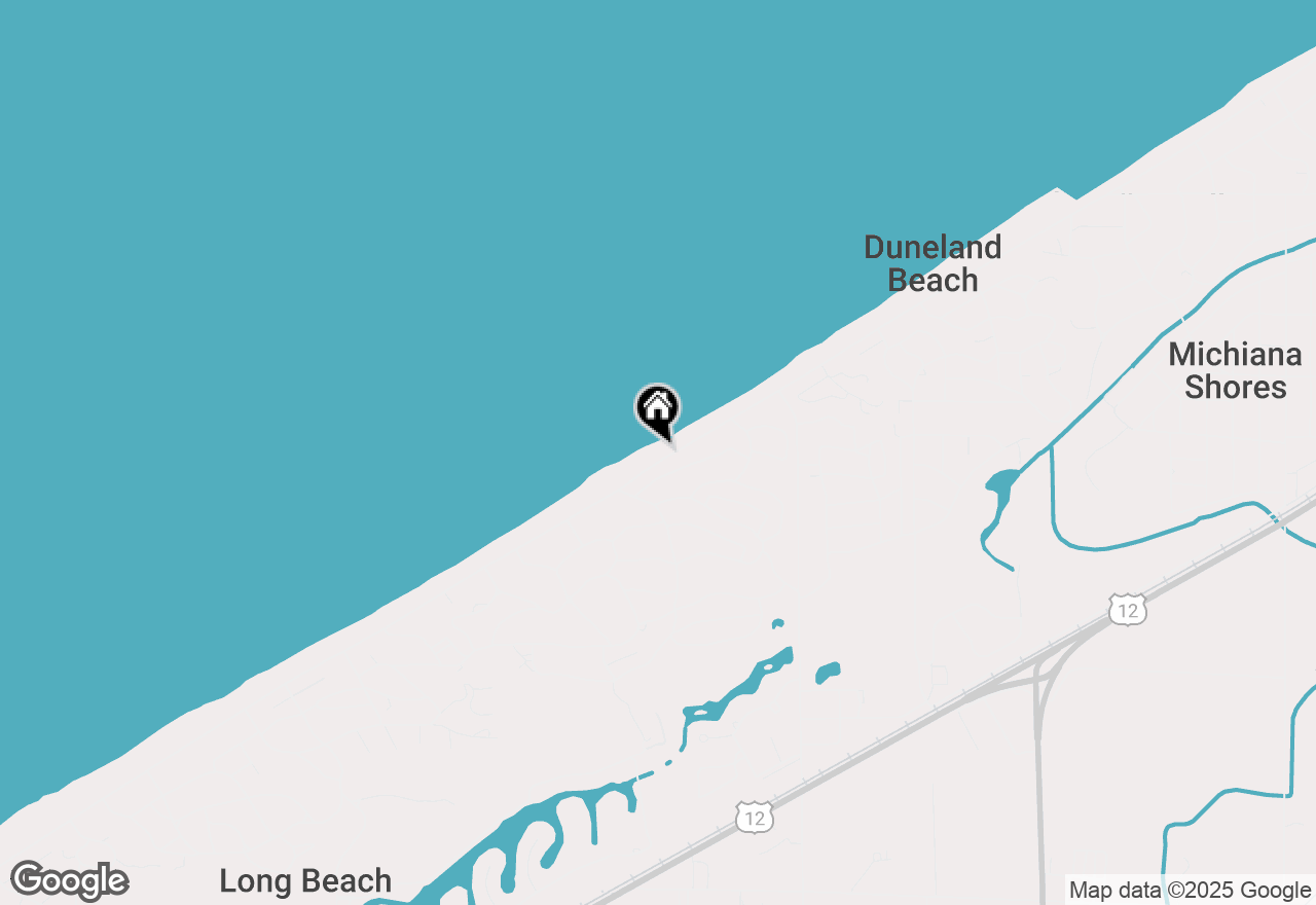 Map of 2930 Lake Shore Drive, Long Beach, IN 46360