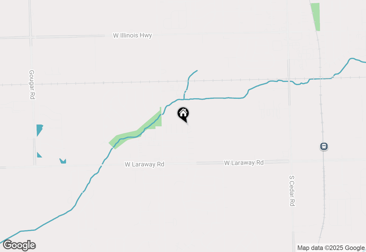Map of 833 Winter Park Drive #833, New Lenox, IL 60451