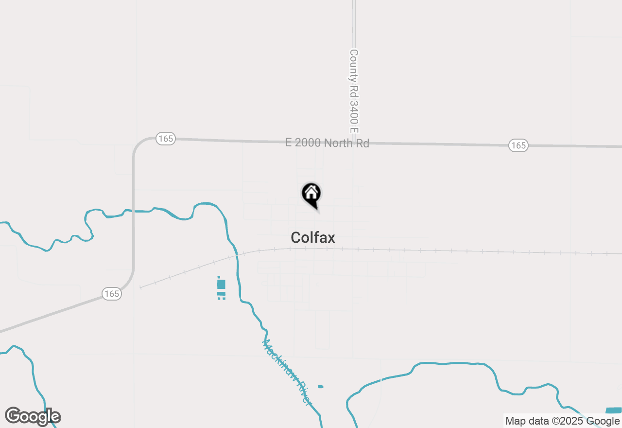 Map of 204 N Center Street, Colfax, IL 61728