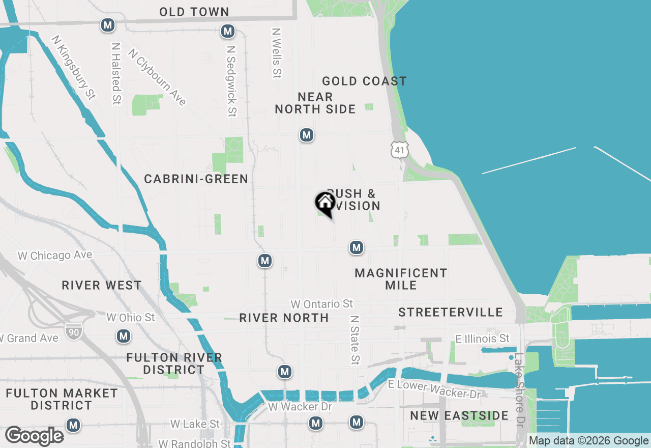 Map of 55 W Delaware Place #920, Chicago, IL 60610