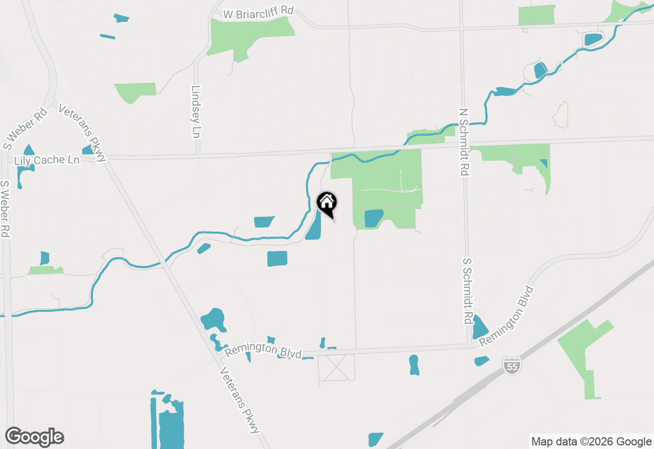 Map of 437 S Orchard Drive, Bolingbrook, IL 60440