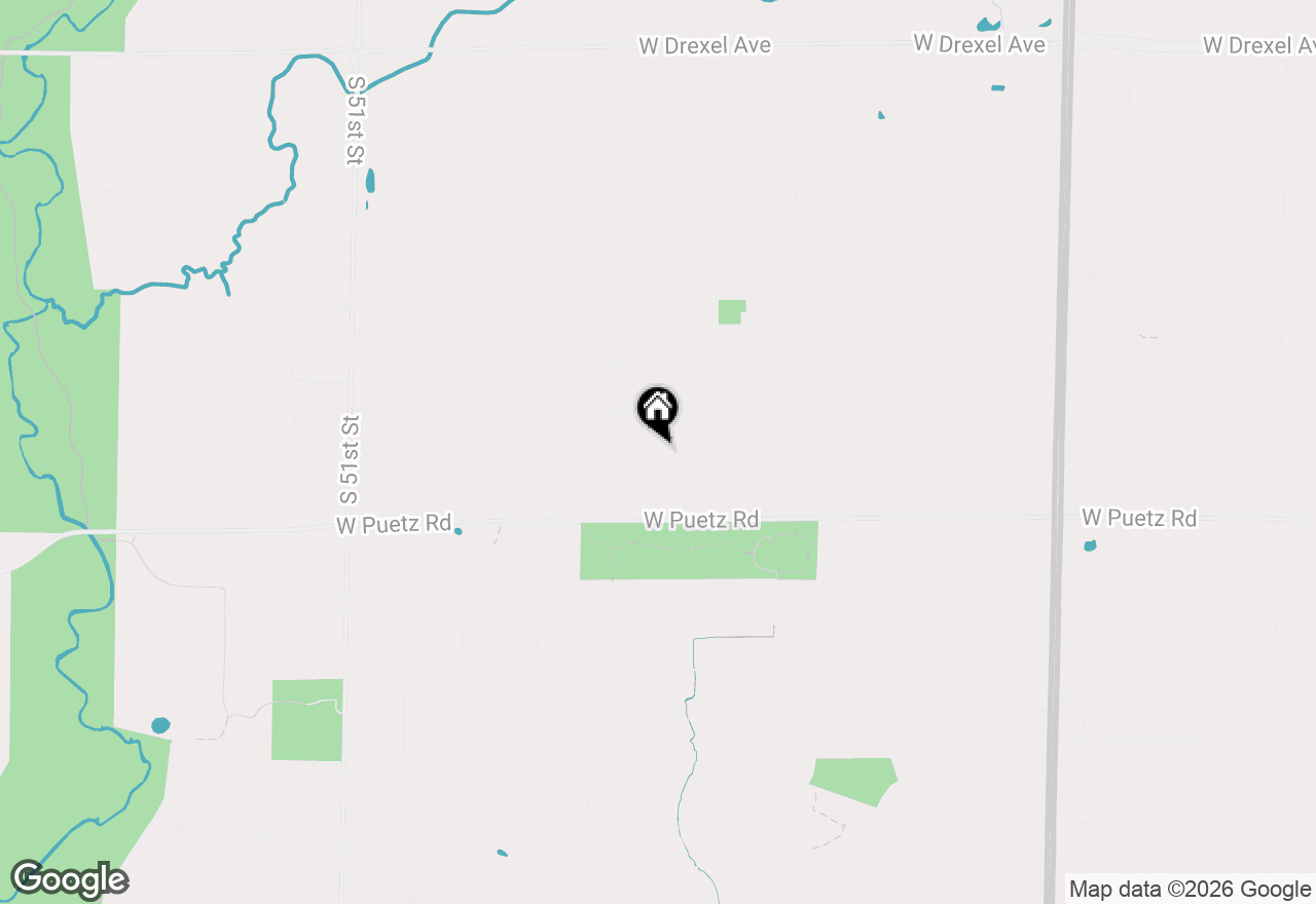 Map of 4034 W Puetz Rd, Franklin, WI 53132