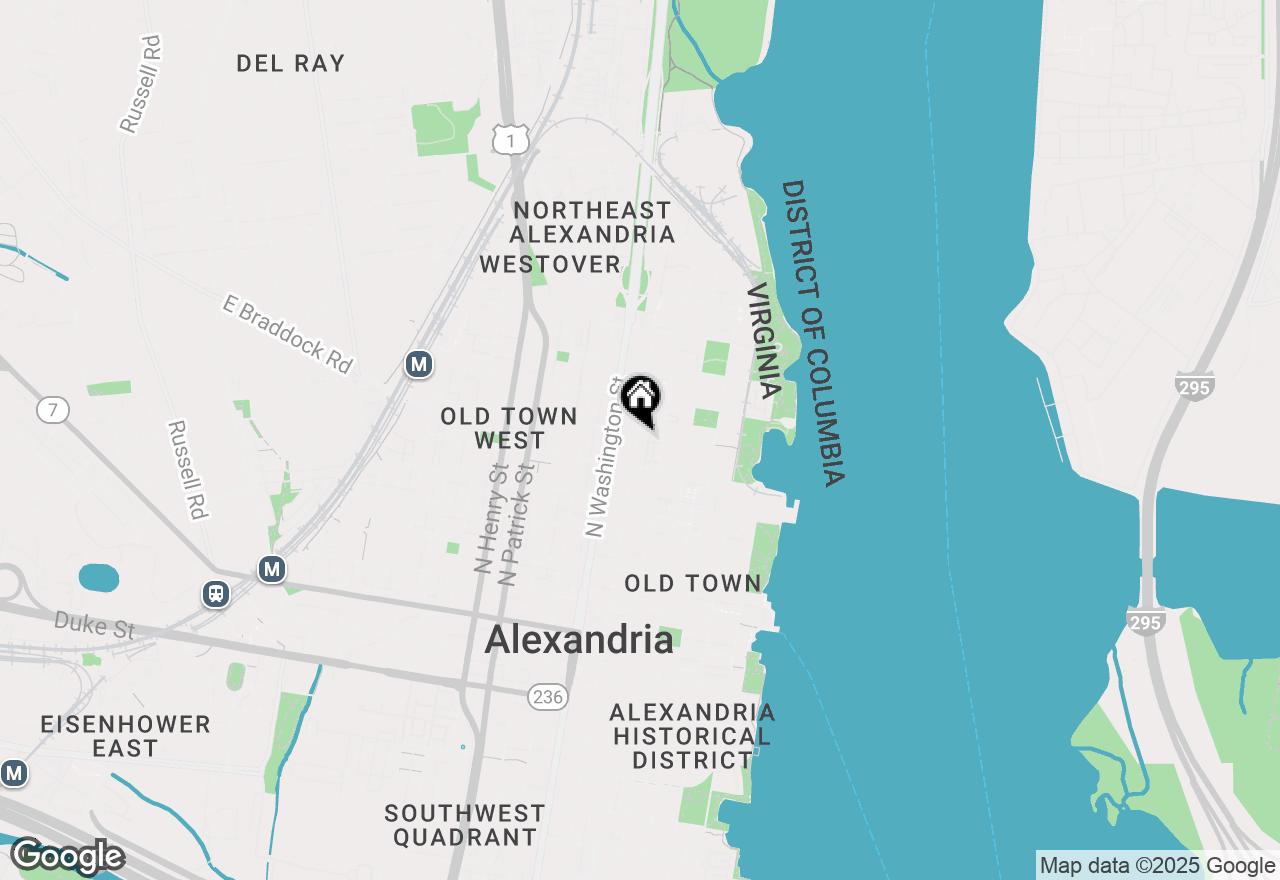Map of 621 N Saint Asaph Street #302, Alexandria, VA 22314