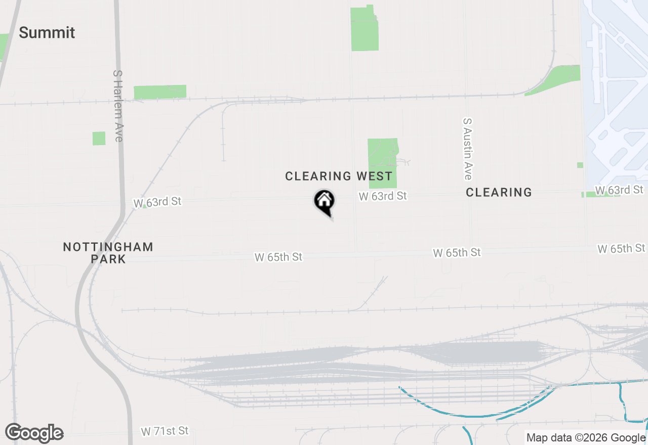 Map of 6500 W 64th Street, Chicago, IL 60638
