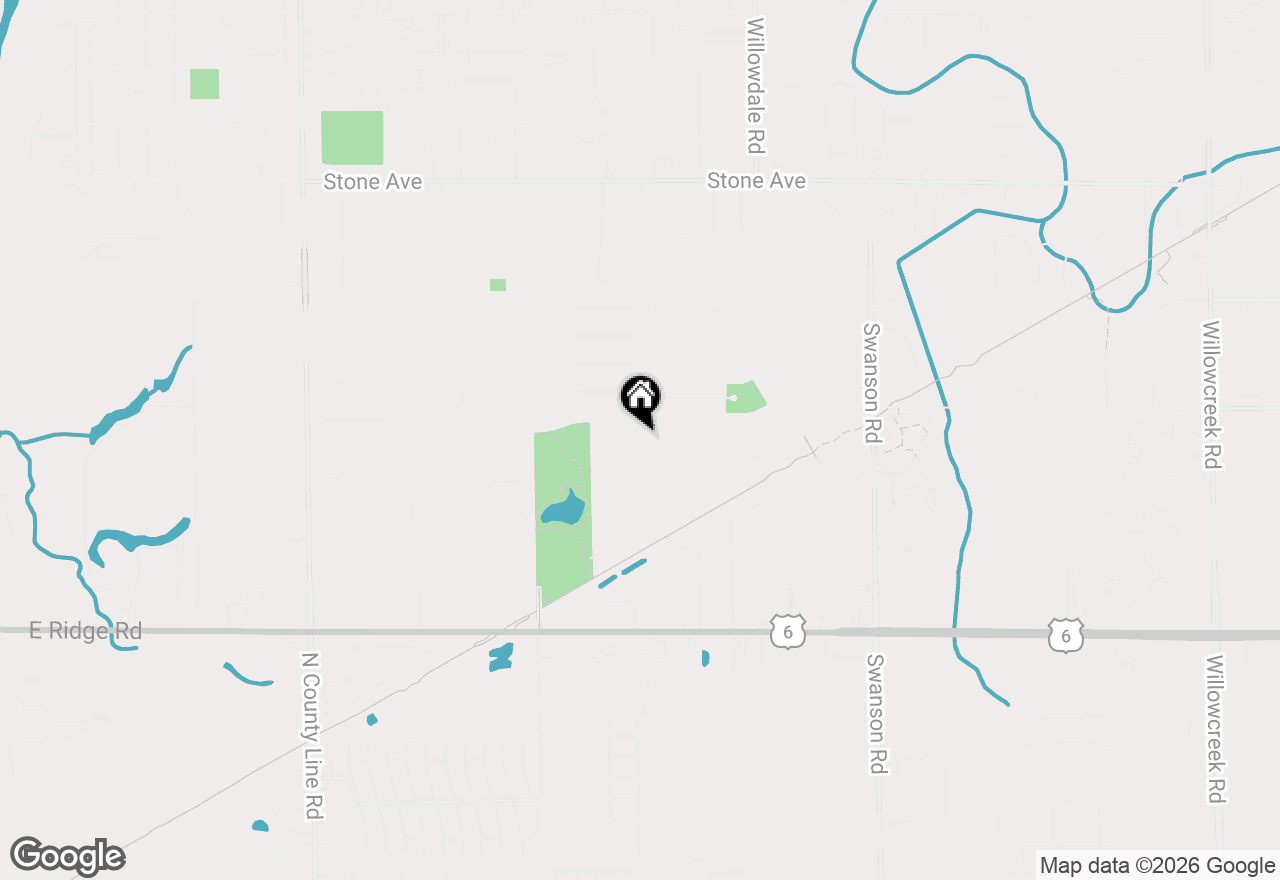 Map of 3285-87 Ashland Street, Portage, IN 46368