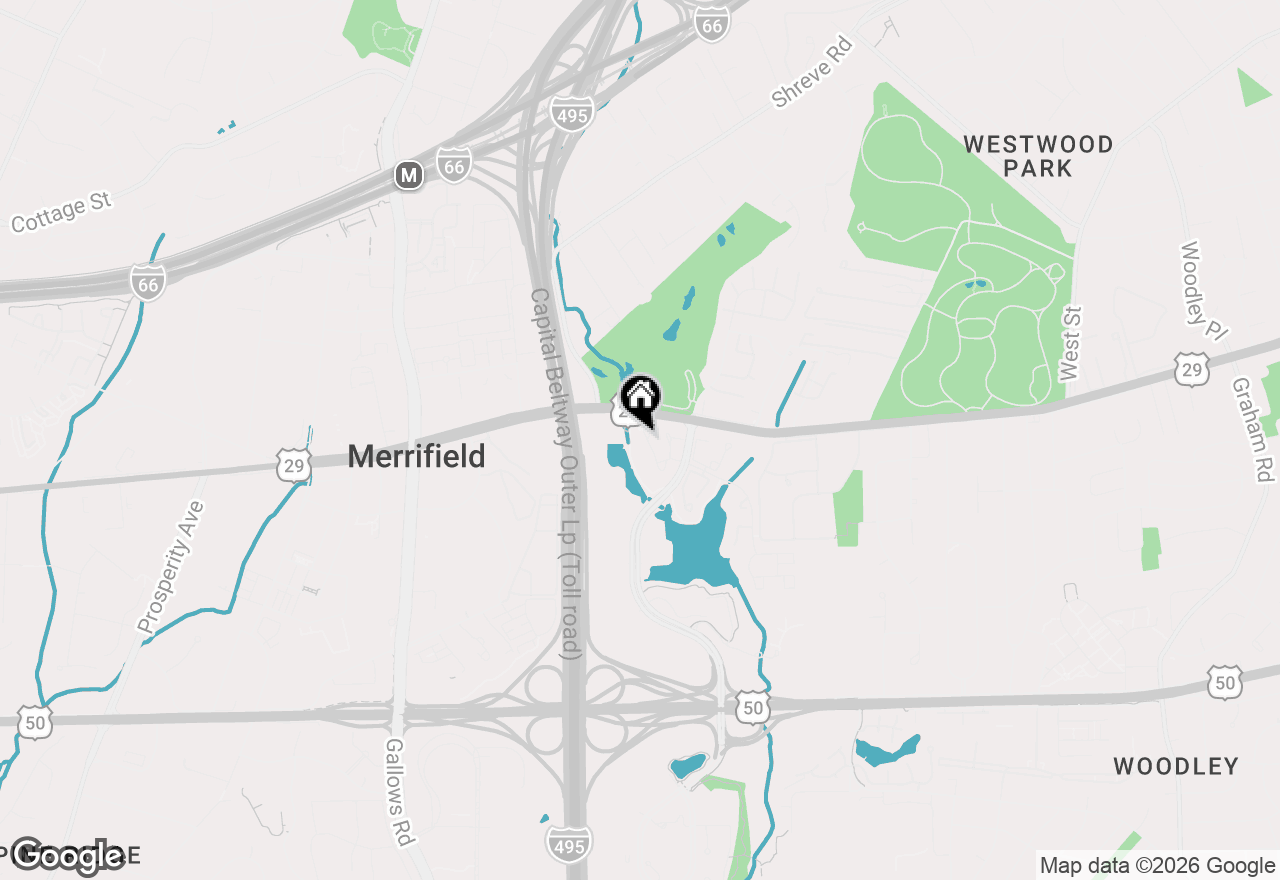 Map of 7961 Yancey Drive, Falls Church, VA 22042
