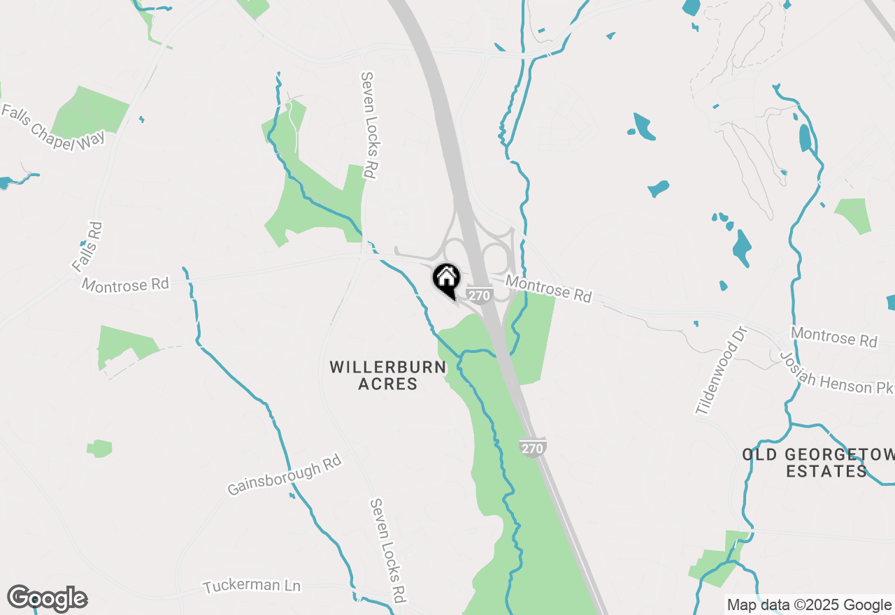 Map of 12260 Greenleaf Avenue, Potomac, MD 20854