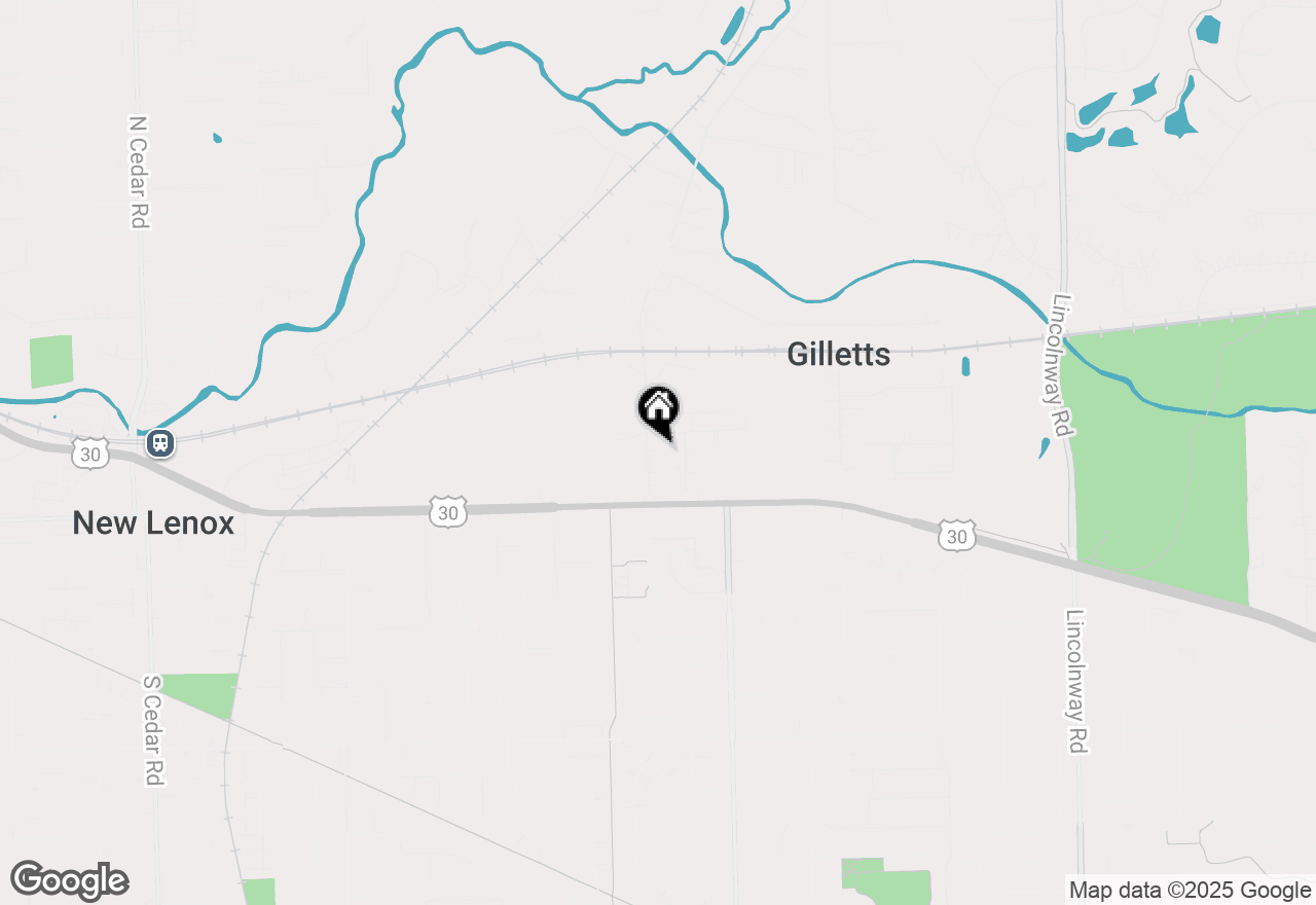 Map of 160 N Marley Road, New Lenox, IL 60451