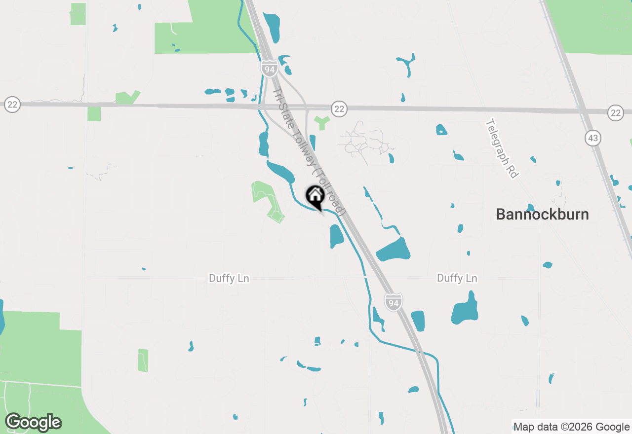Map of 851 Sutton Court #851, Lincolnshire, IL 60069