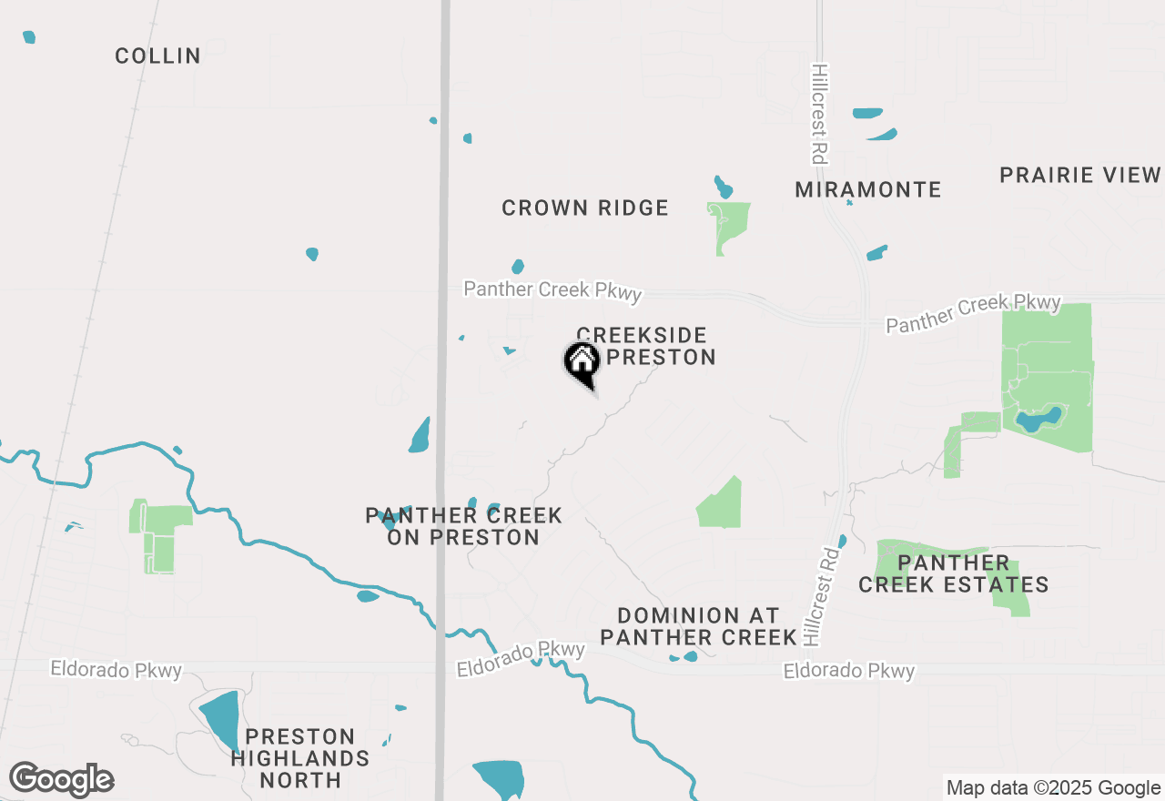 Map of 9678 Belgrade Drive, Frisco, TX 75035