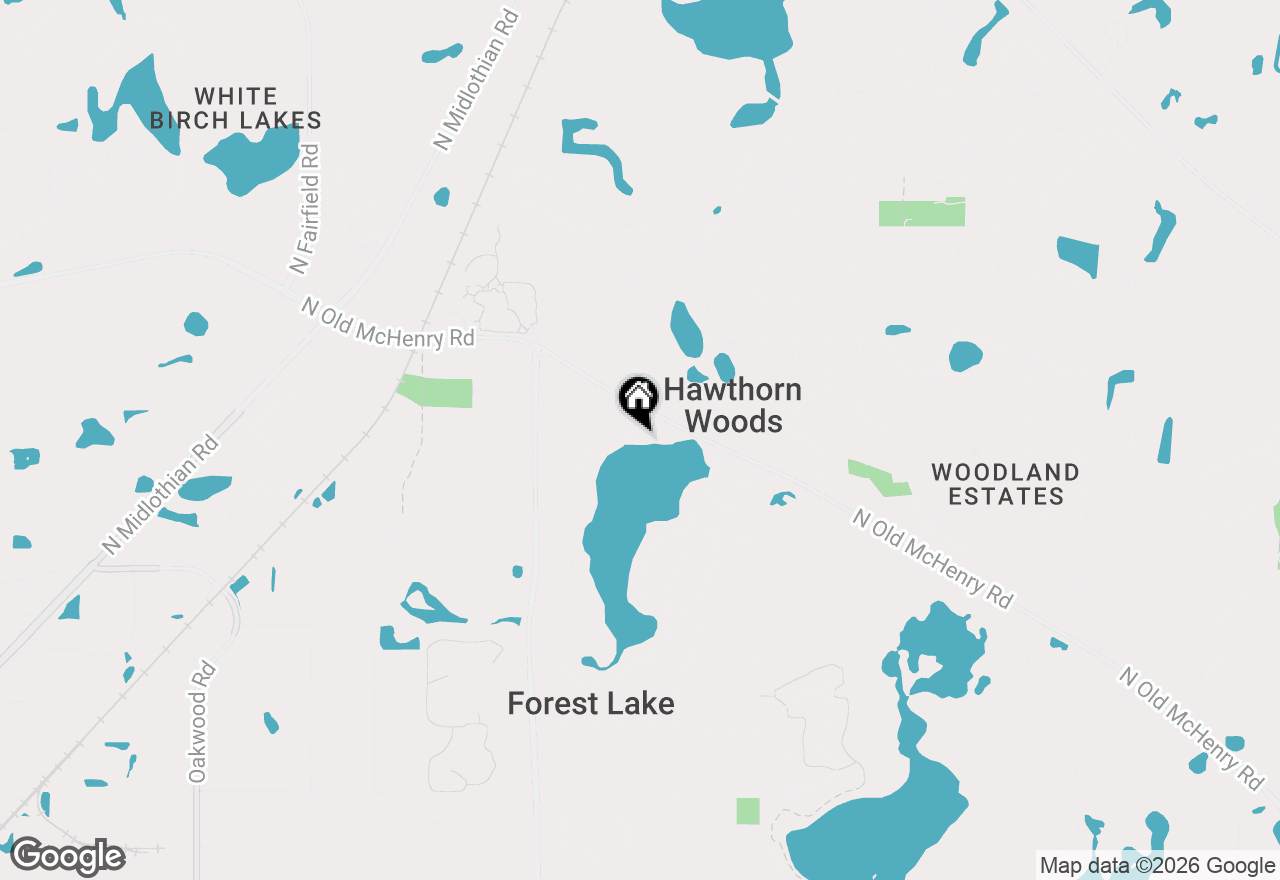 Map of 24283 N Forest Drive, Lake Zurich, IL 60047