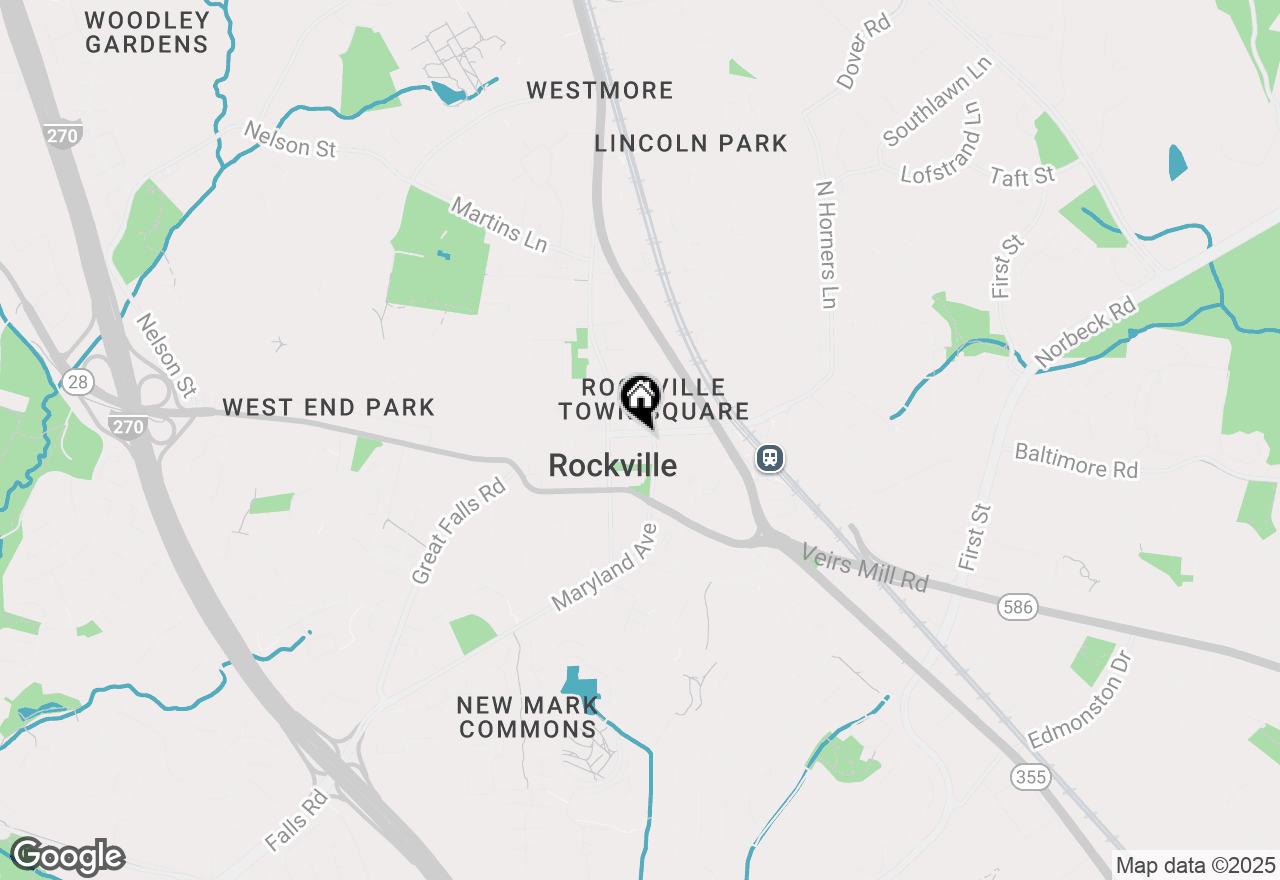 Map of 24 Courthouse Square #702, Rockville, MD 20850