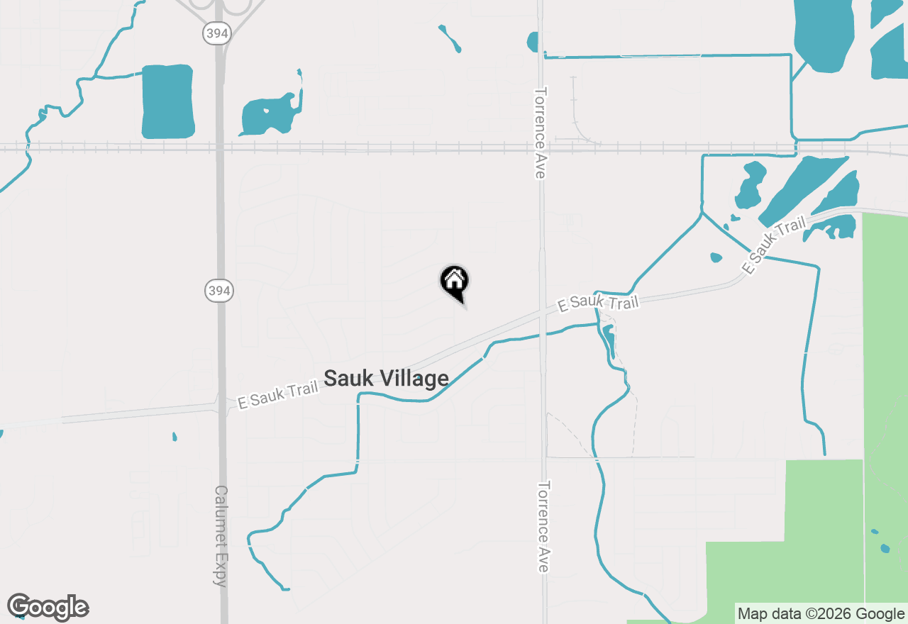 Map of 21845 Orion Avenue, Sauk Village, IL 60411