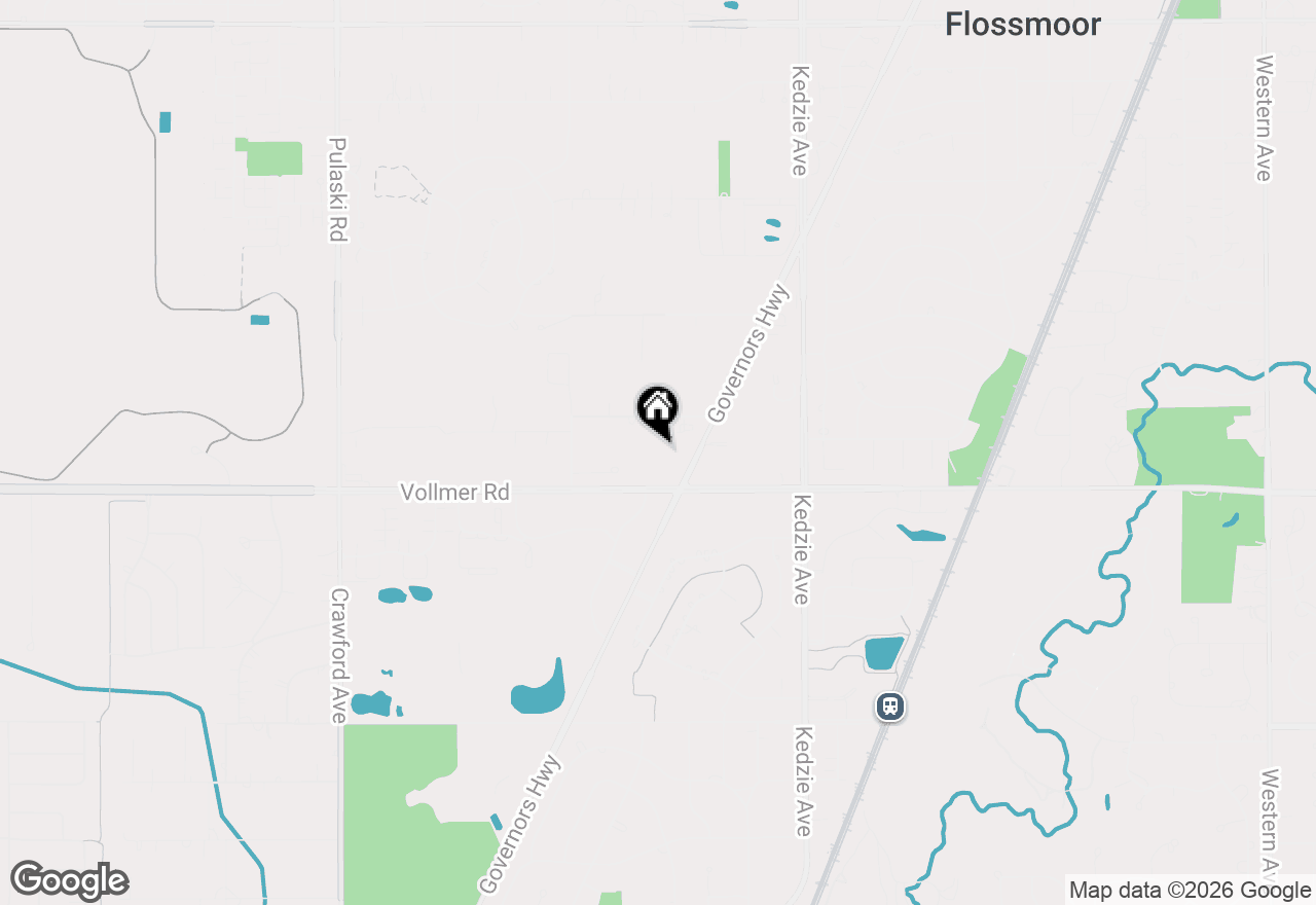 Map of 3427 Vollmer Road #309, Flossmoor, IL 60422