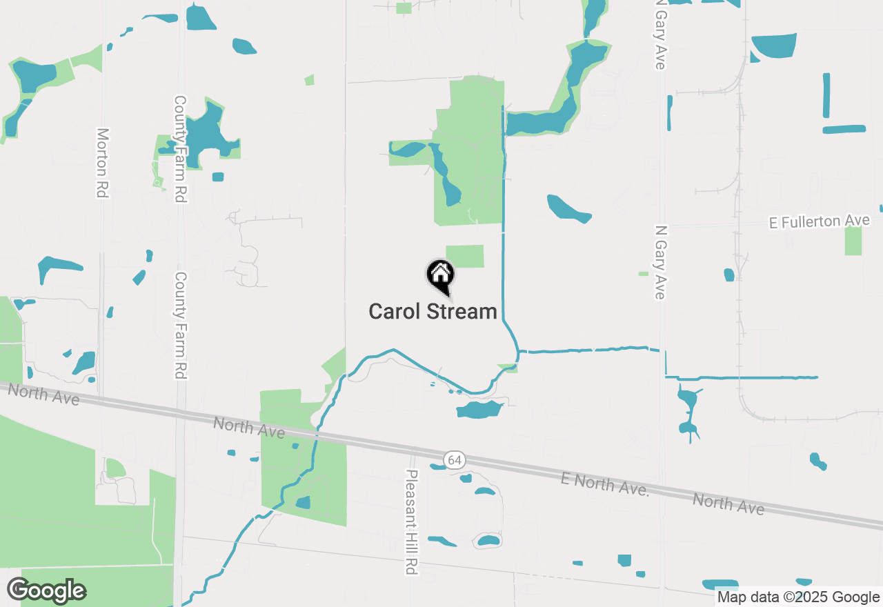 Map of (Address confidential), Carol Stream, Illinois 60188