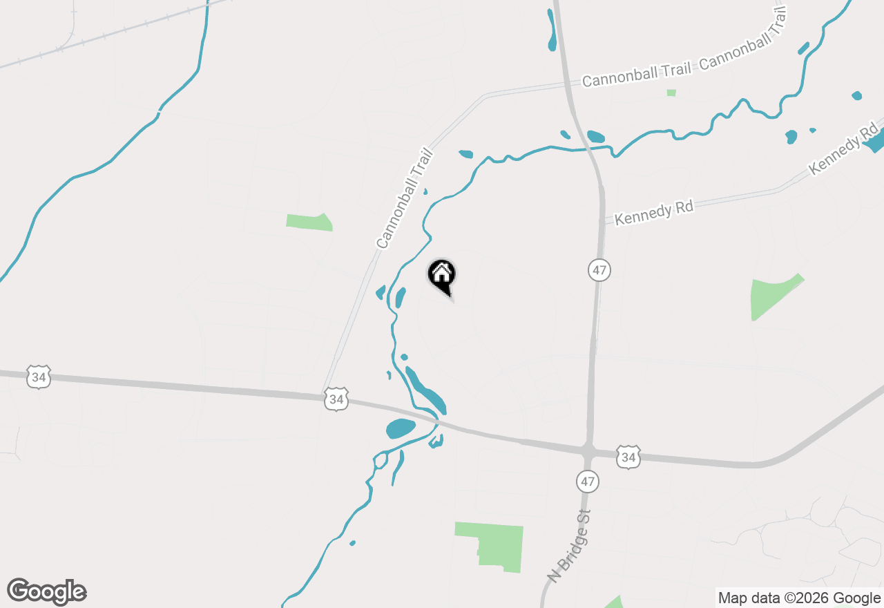 Map of 120 Strawberry Lane, Yorkville, IL 60560