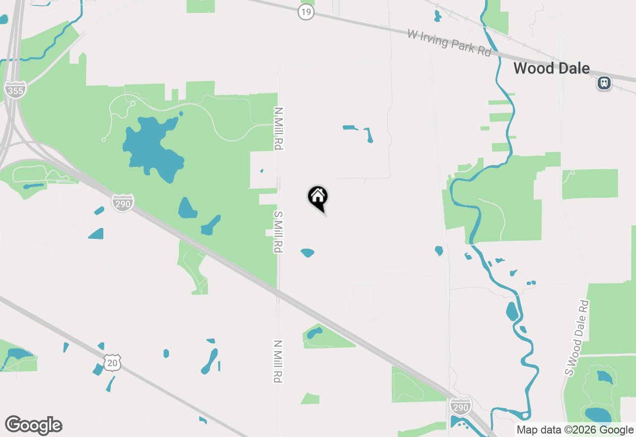 Map of 565 Arlene Drive, Wood Dale, IL 60191