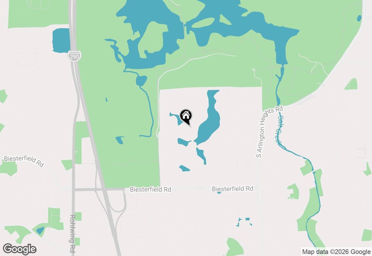 Map of 758 Moore Drive #758, Elk Grove Village, IL 60007