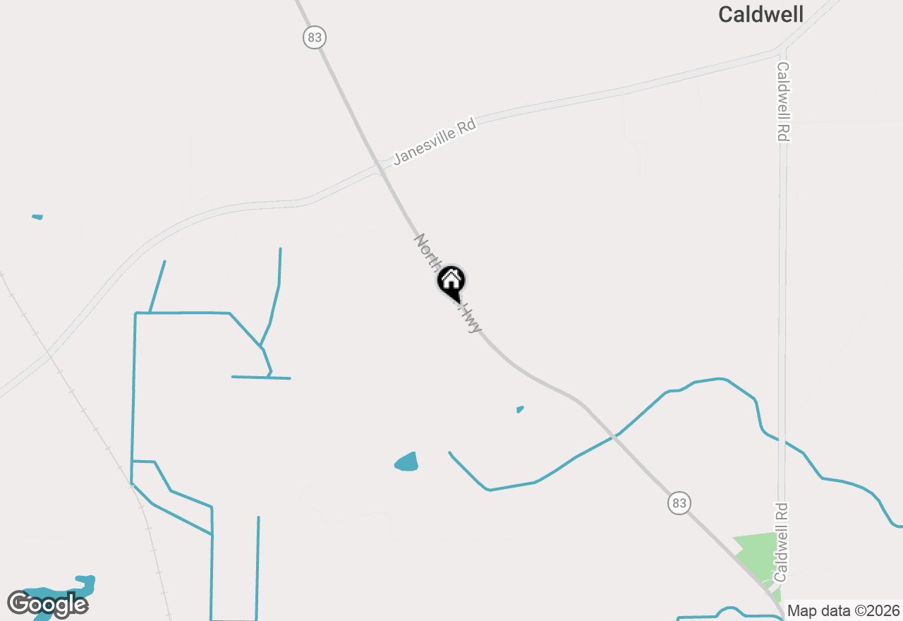 Map of 7724 Northwest Hwy, Mukwonago, WI 53149