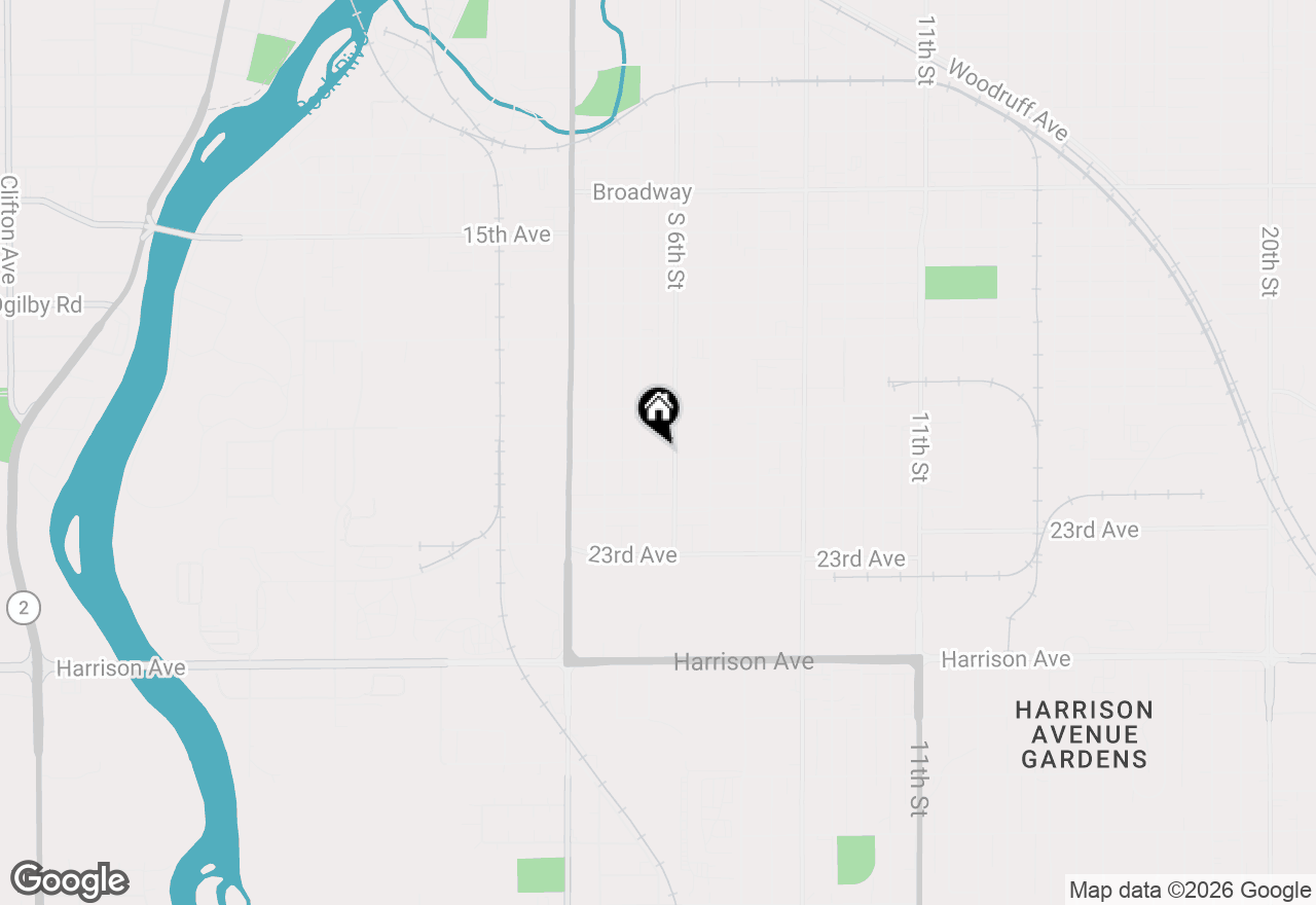 Map of 918 21st Avenue, Rockford, IL 61104
