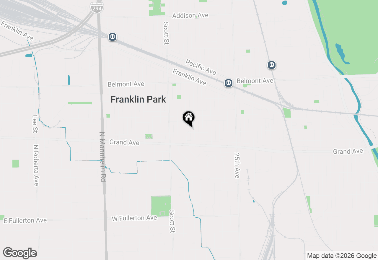 Map of 2901 Elder Lane, Franklin Park, IL 60131